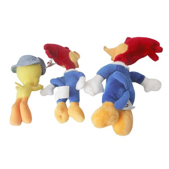 Vintage Woody Woodpecker & Tweety Bird Plushies Stuffed Animal Plush - Picture 5 of 5